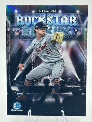 2025 Bowman Chrome Jackson Jobe Rockstar Rookies Tigers 