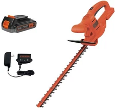 BLACK+DECKER 20V MAX* Hedge Trimmer Kit, 18-Inch - LHT218D1AEV