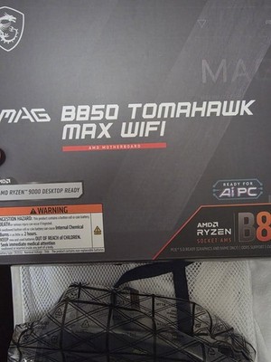 AMD 9800X3D + MSI B850 Tomahawk MAX