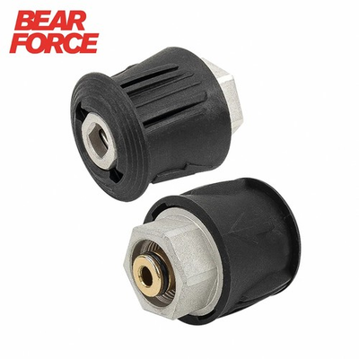 #ad #ad M22 Quick Connect Pressure Washer Hose Adapter Converter 160 Bar Metal Alloy $31.44