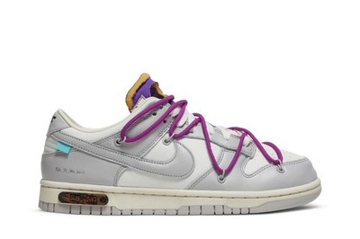 Nike Off-White x Dunk Low 'Lot 28 of 50' DM1602-111 Shoes