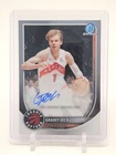 GRADEY DICK 2025-26 BOWMAN CHROME AUTO BASE #BCA-GD BASKETBALL RAPTORS Q3948