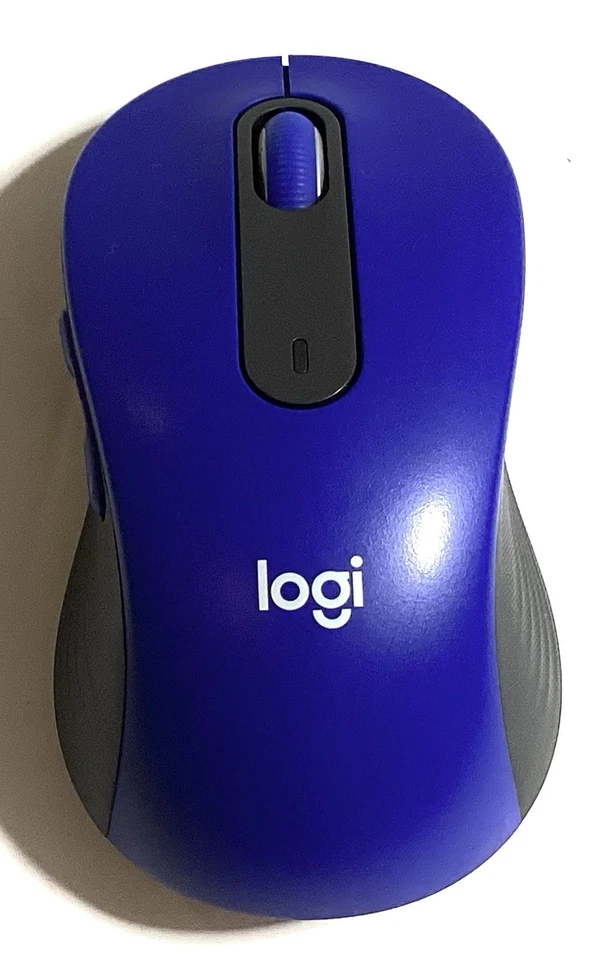 Logitech Signature M650 L Wireless Mouse For Large Sized Hands Blue With Dongle - Image 2 of 4