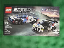 LEGO Speed Champions BMW M4 GT3 BMW M Hybrid V8 Race Cars 76922 Free Shipping