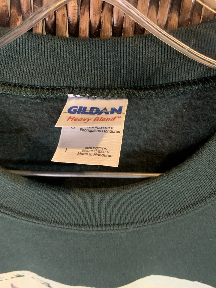 Sudadera Caballo Navidad Gildan Talla L Foto 3 de 4