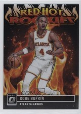 2023-24 Panini Donruss Optic Red Hot Rookies Kobe Bufkin #6 3pb