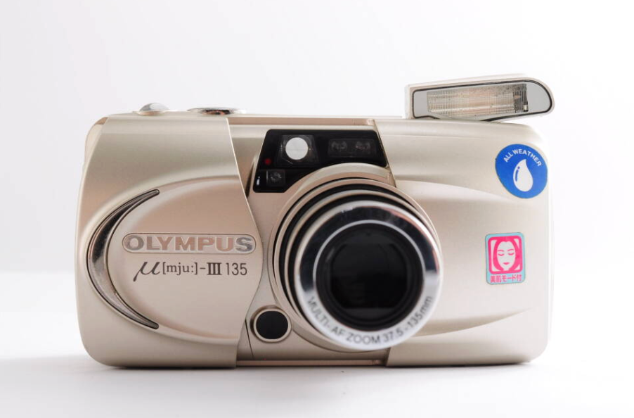 🎦 Olympus μ mju iii 135 Point & Shoot AF 35mm Film Camera From