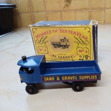 MOY Y4-1 ⚫️ plastic wheels very rare SENTINEL SAND & GRAVEL ISSUE 4* 