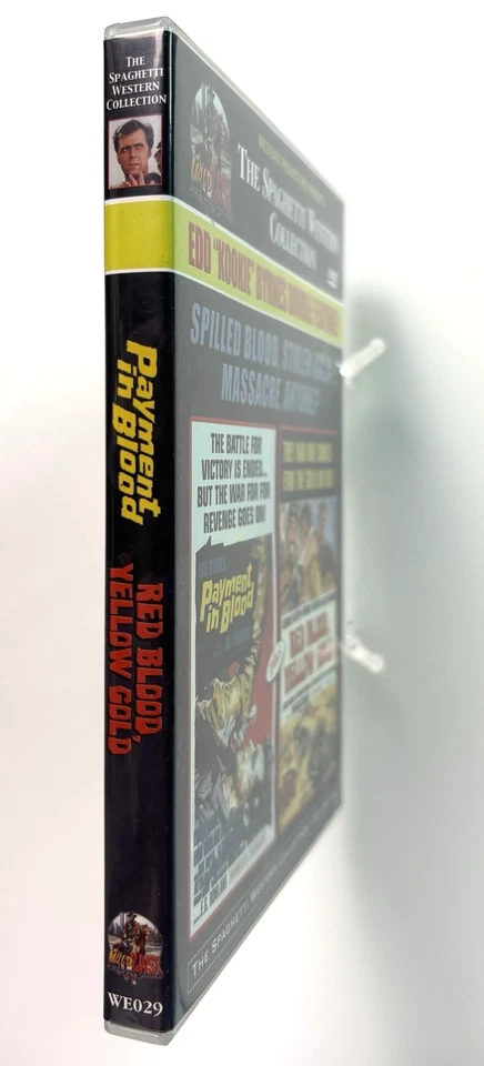 PAYMENT IN BLOOD / RED BLOOD YELLOW GOLD (1967) DVD WILD EAST Spaghetti Western - Image 3 of 4