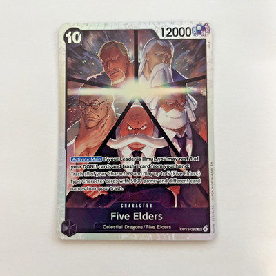 Five Elders (OP13-082) Carrying On His Will Foil