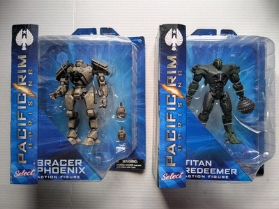 Pacific Rim Uprising Bracer Phoenix Titan Redeemer Figure Lot Set Sealed Diamond