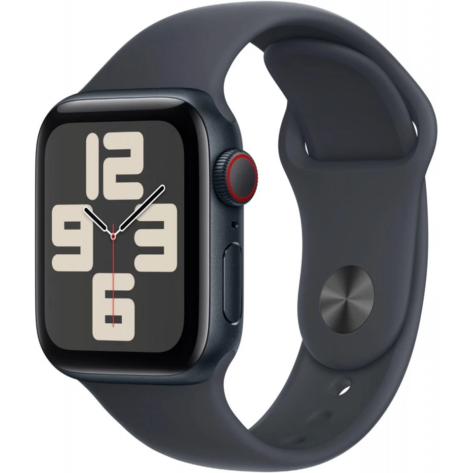 Apple Watch SE Sportarmband S/M 40mm Alu GPS+4G mitternacht/mitternacht
