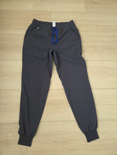 FIGS Scrub Pants Jogger Grey Gray Sz Small Technical Collection Medical Dental