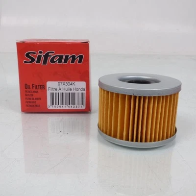 Filtre à huile Sifam pour Moto Honda 500 Cx Custom 1979 à 1982 Neuf - Photo 1/3