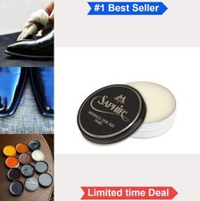 Wax Shoe Polish For Leather Boots Sneakers Bag High Gloss Shine Natural Beeswax
