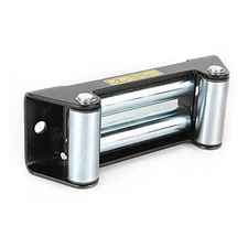  Winch Roller Fairlead 4 Way 10” Universal Mount Cable Guide Heavy Duty 10 inch