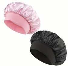 Satin Seidenhaube Schlafhaube Seide Haarhaube...
