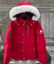 Outdoor Classic Moose Knuckles Warm Scissors Hooded Down Jacket