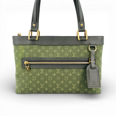 LOUIS VUITTON Lucille PM Monogram Mini Canvas Green Khaki Shoulder Bag M92682