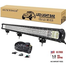 540W LED Light Bar Triple Row Spot Flood Combo Beam Off Road Lights 40 inch