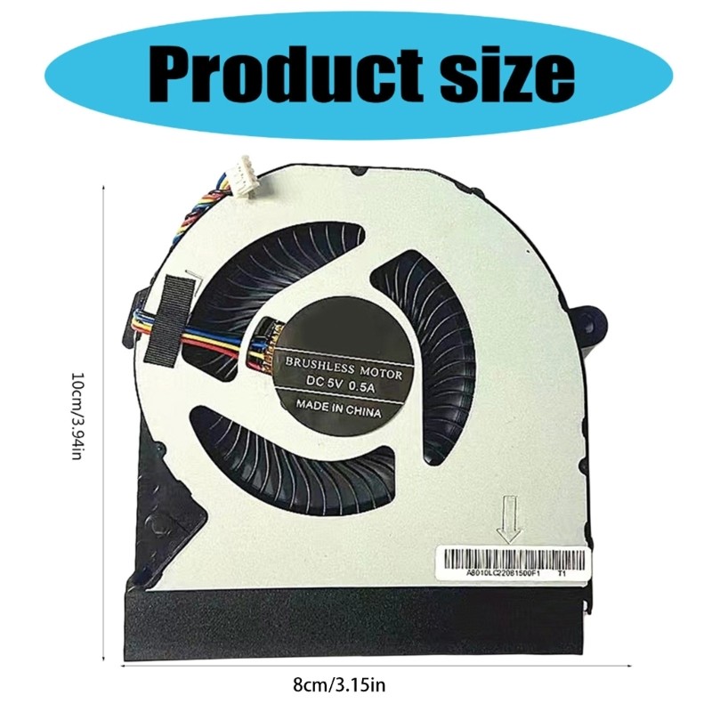 Ventilador Para Refrigeración De Cpu Nuc11tnh, 4 Pines, Dc5v | Cuotas