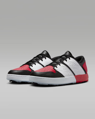 FZ4153-100 Nike Air Jordan Nu Retro 1 Low Golf Triple White (Herren)