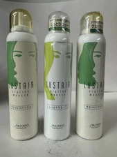 Shiseido styling mousse lustair 5.2 fl oz ( 3 Pack ) Hair setting foam