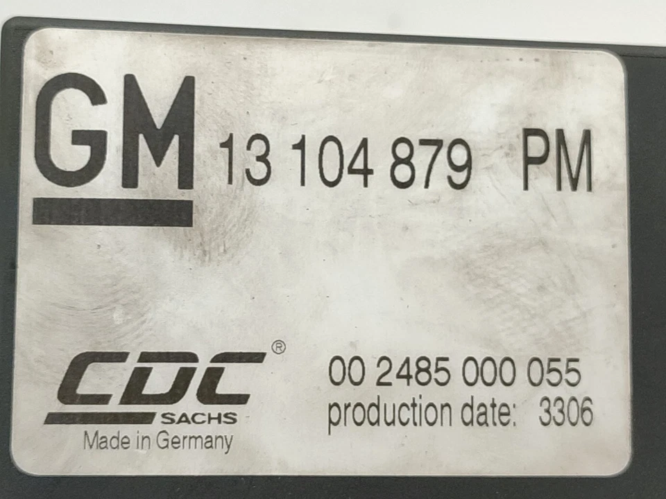 13104879 MODULO ELETTRONICO / 2448087 PER OPEL ASTRA H STATION WAGON A04 1.9 C - Immagine 4 di 4