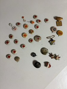 Red Cross Buttons | eBay