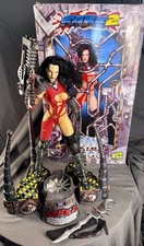 ART Asylum HEAVY METAL 2000 FAKK2 *GIANT* 20” JULIE STRAIN Statue - Simon Bisley