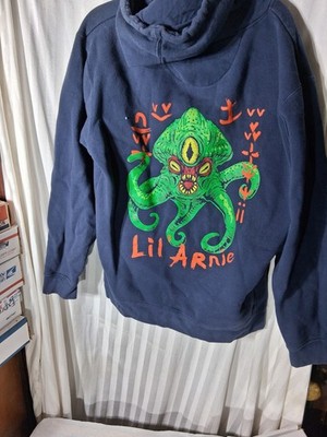 Call Of Duty Hoodie Mens Large Blue Pullover Lil Arnie Octopus Army ...