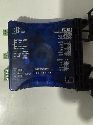 FC-B34 Signal Conditioner Bipolar Input/Output