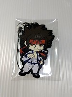 Rurouni Kenshin Sagara Sanosuke Rubber Strap Collectible Anime Figure