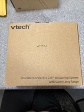 Vtech 3 Handset Connect To Cell Answering System With Super Long Range
