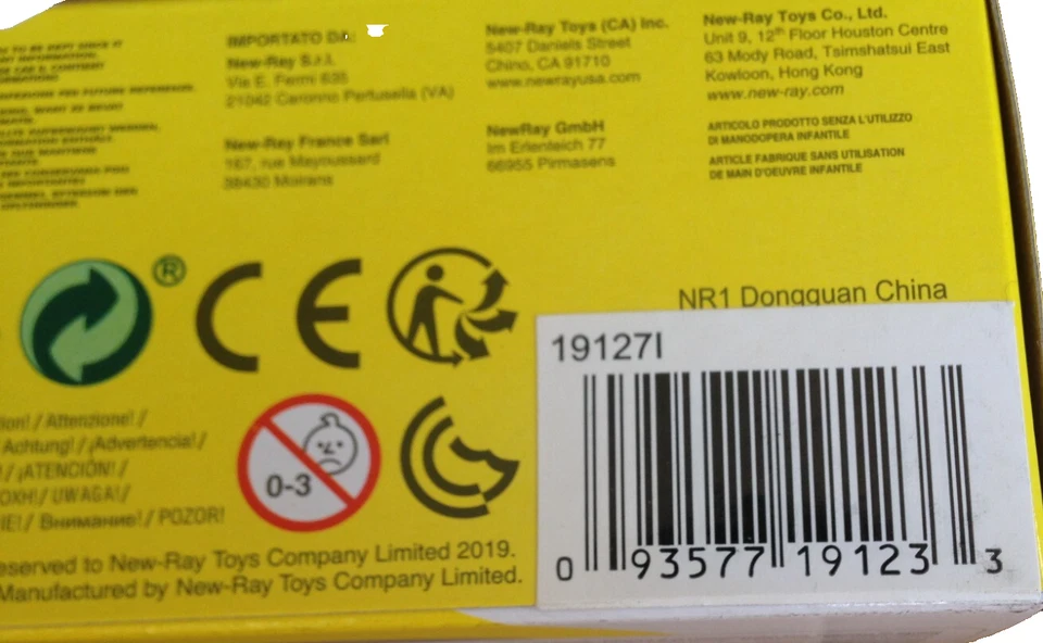 SMART FORTWO For Two scala 1/43 auto metallo NEWRAY NEW RAY NEW-RAY macchinina g - Immagine 4 di 4