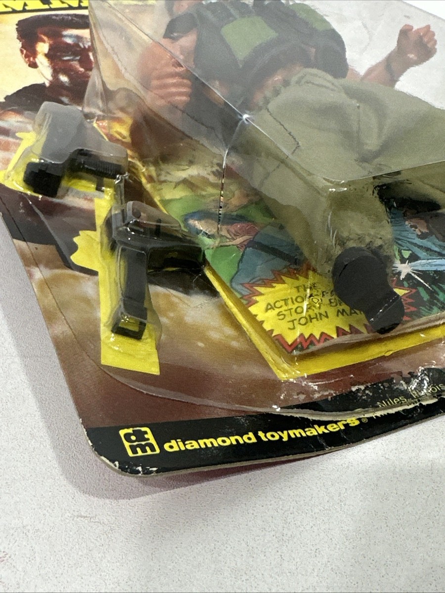 LOT DE FIGURINES articulées Coleco RAMBO Force Of Freedom John Rambo