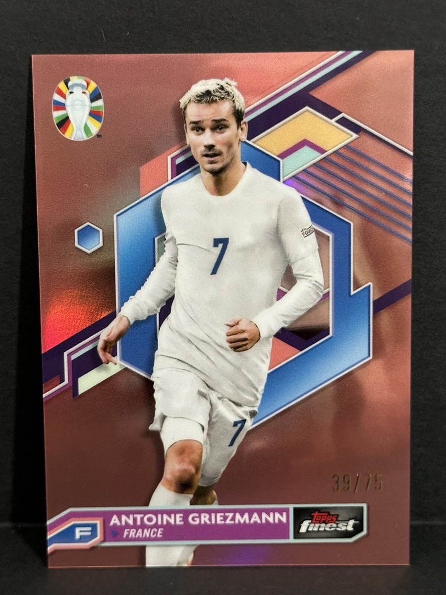 2023 Topps Finest Road To Euro 2024 France Antoine Griezmann Rose