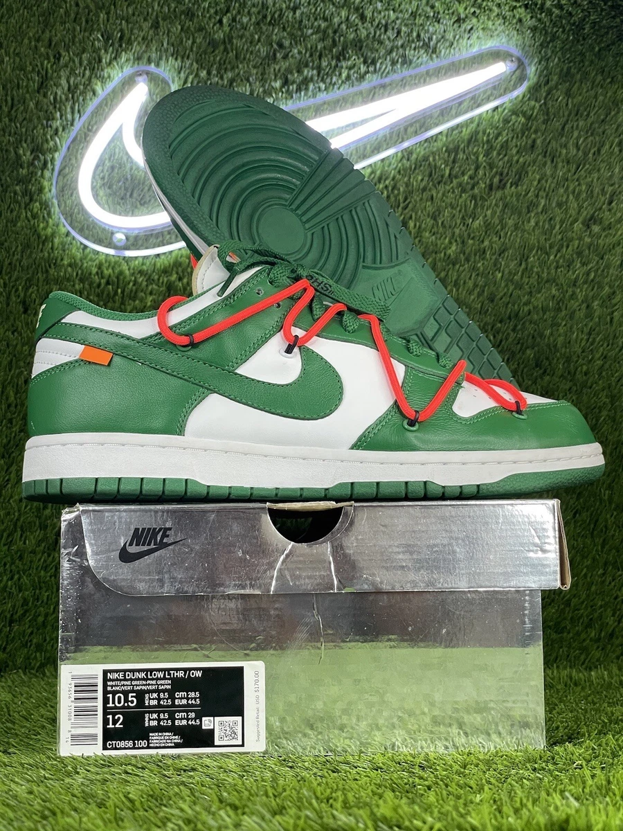 Off-White x Dunk Low 'Pine Green' CT0856-100