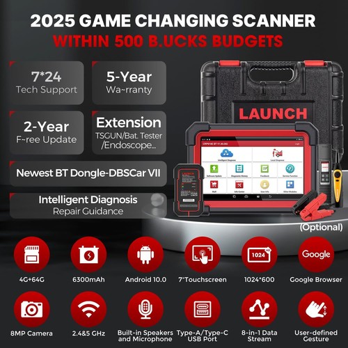 2025 Launch X431 CRP919X BT Profi KFZ OBD2 Diagnosegerät ALLE System ECU Coding - Bild 13 von 18