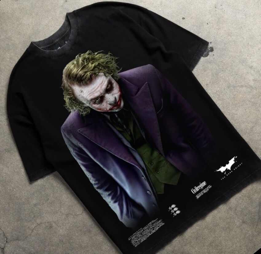 CIVIL REGIME X DARC SPORT X BATMAN X HEATH LEDGER THE JOKER SHIRTX