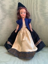 Vintage Collectible Bisque Doll from Europe, 1950"s
