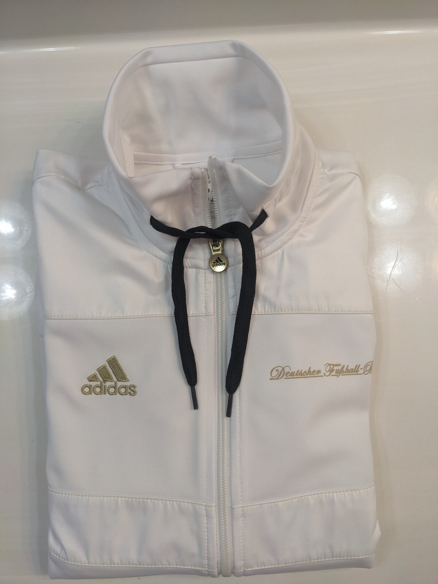 Adidas Deutscher Fussball Bund Full Zip Germany Training Soccer
