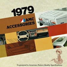 1979 AMC Concord Pacer Sprint Accessories Dealer Sales Brochure