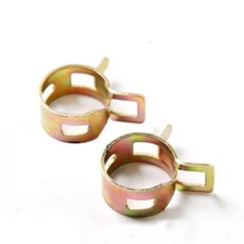 100pcs Fuel Line Hose Spring Clip Water Pipe Air Tube Clamp for Car 5.5MM