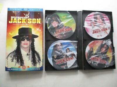 Michael Jackson - Special Edition 4 DVD SET / HONG KONG - As New 