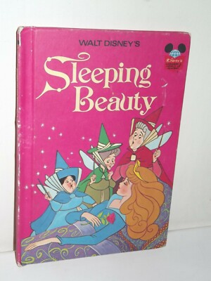 Walt Disney's Sleeping Beauty  Hardcover 1974 Wonderful World of Reading B58