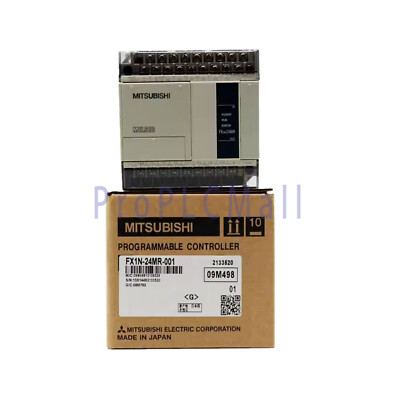 Mitsubishi MELSEC PLC FX1N-24MR-001 FX1N24MR001 Original New in Box Free Ship~