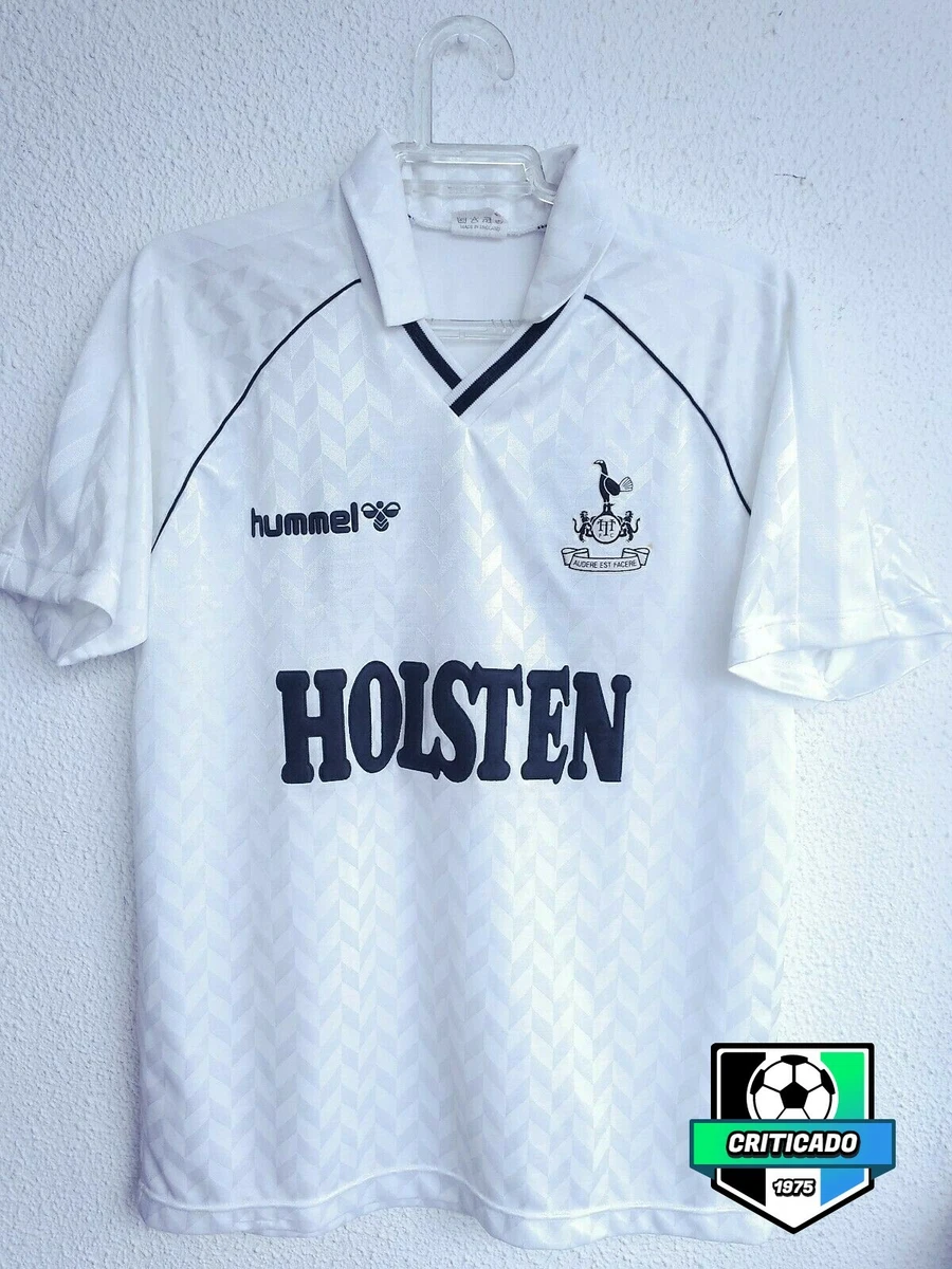 1987-1988 Tottenham Hotspur Home Football Shirt Hummel ( Size Medium)