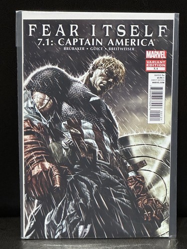 🔥FEAR YOURSELF CAPTAIN AMERICA #7.1 Variante - Lee Bermejo 1:25 Ratio Cover NM🔥