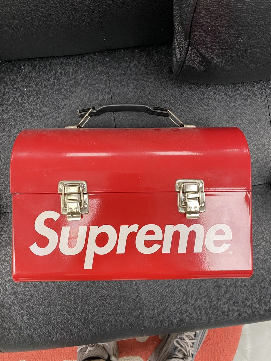 Supreme Lunch Box Red FW 15 100% Authentic | eBay